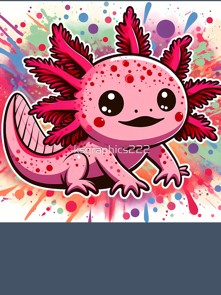 Axolotl Art #78 | Axolotl Lovers by ksgraphics222