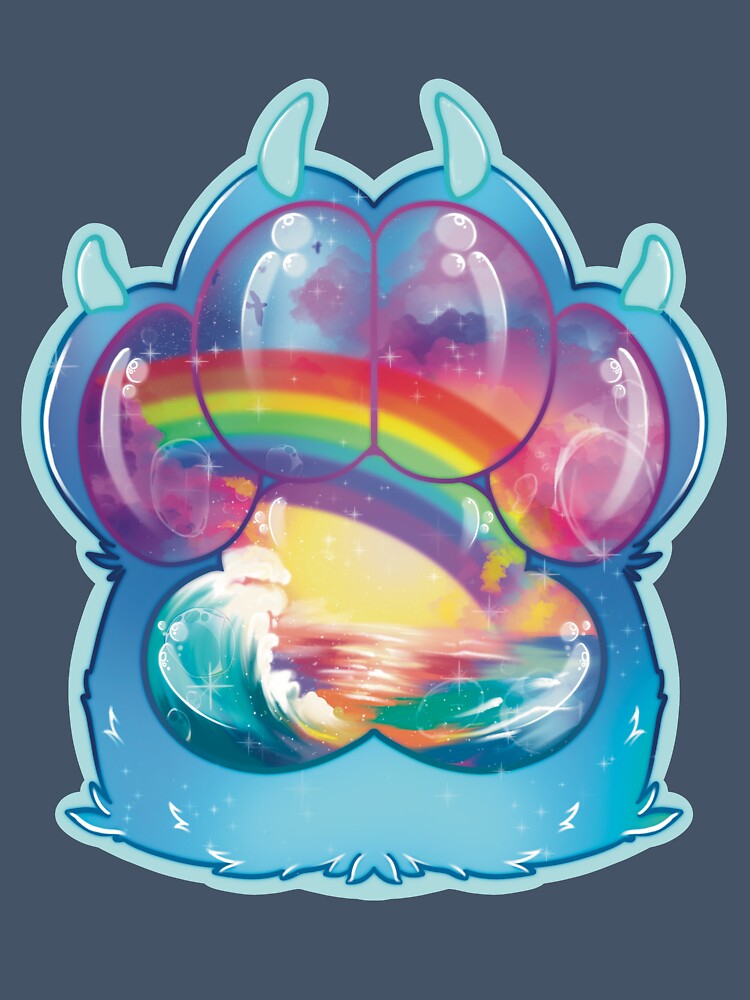 Ocean wave paw by DragonTailz