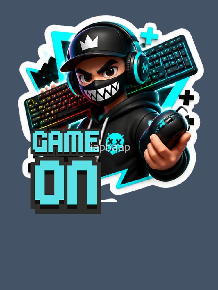 Game On - Gamer Tshirt by iapbaap