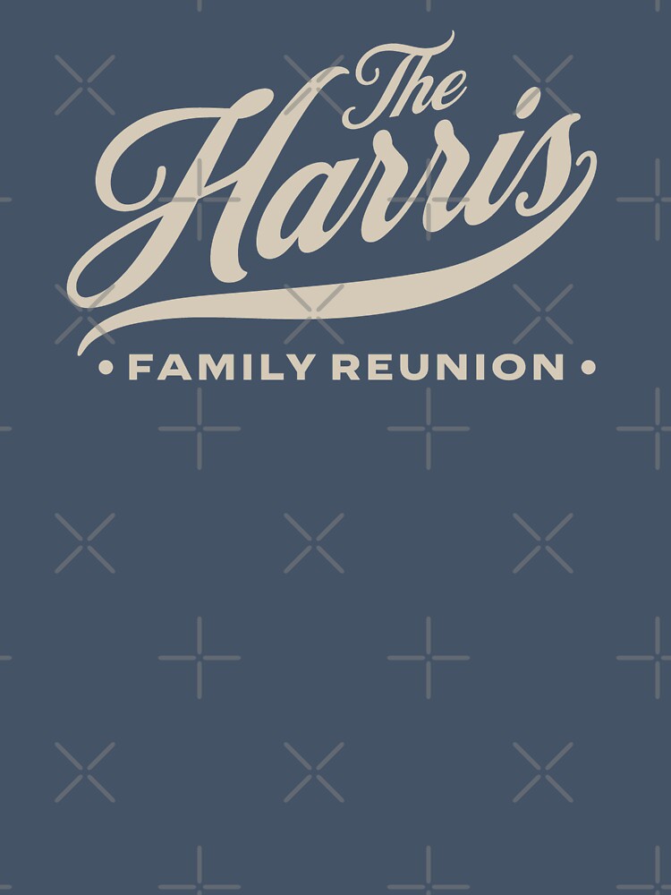 Vintage Harris Family Reunion Coat of Arms or Crest Harris by CattlettArt