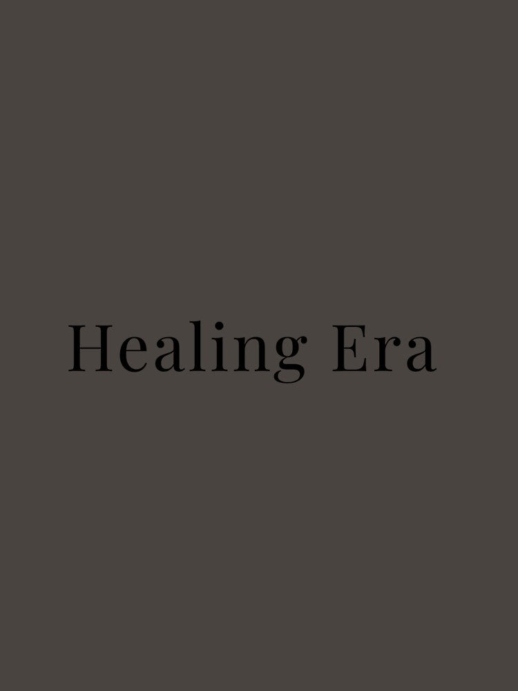 " Healing Era - Self-Love Typography Print / Minimalist Wellness Quote " by Chaos trends