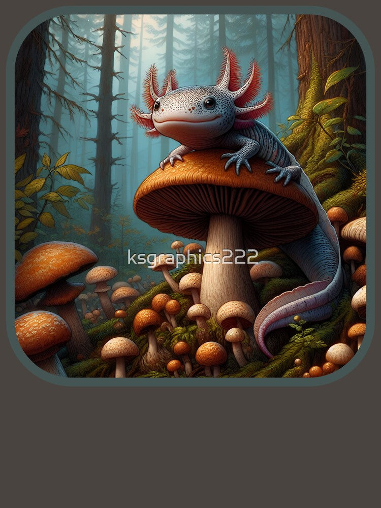 Axolotl Art #47 | Axolotl Lovers by ksgraphics222