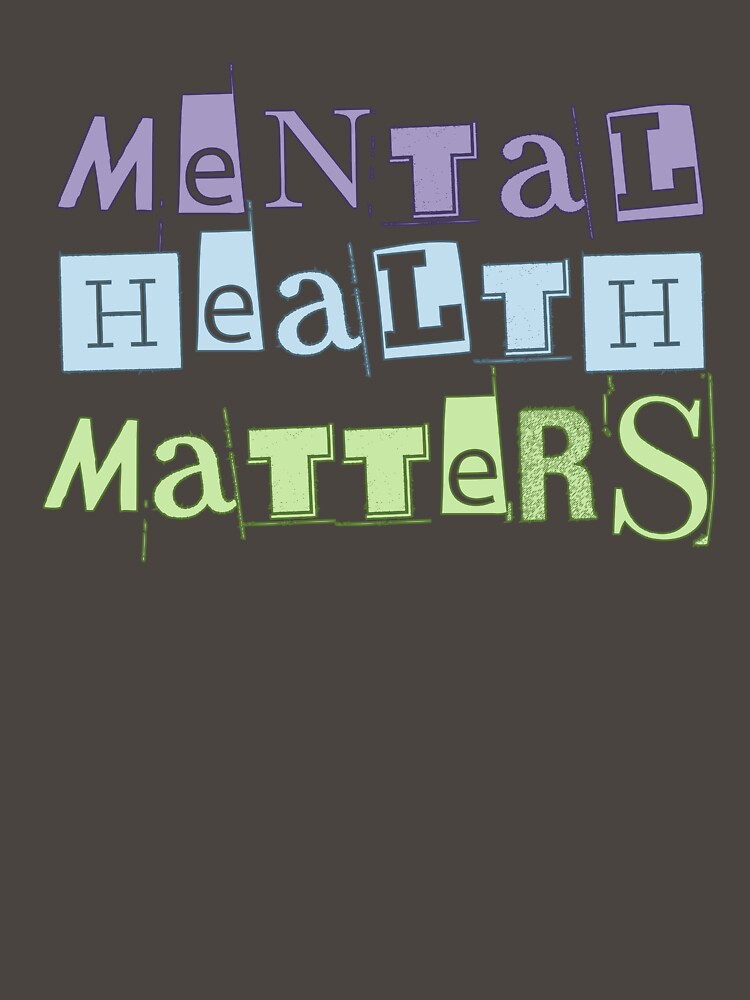 Mental Health Matters Stencil by Mc  Matters
