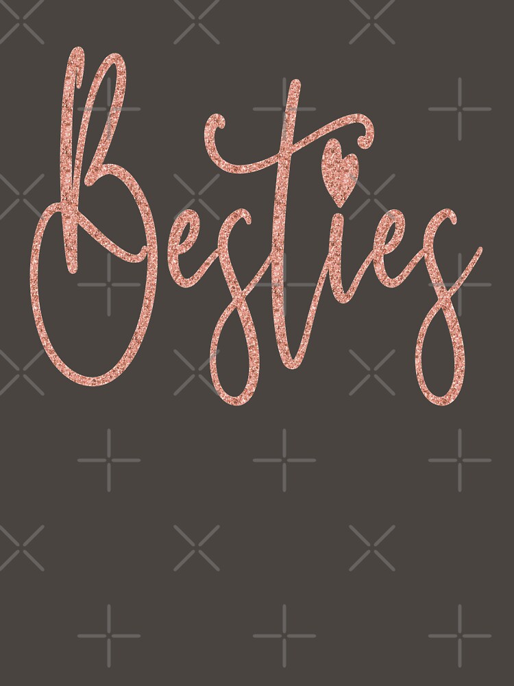 Besties Shirts, Best Friend Shirts, BFF Shirts, Sorority Sister Shirts, Sister Shirts, Best Friend Gift, Couple Shirts, Glitter Shirt, Matching Friend Shirts, by DAM Creative ⭐⭐⭐⭐⭐