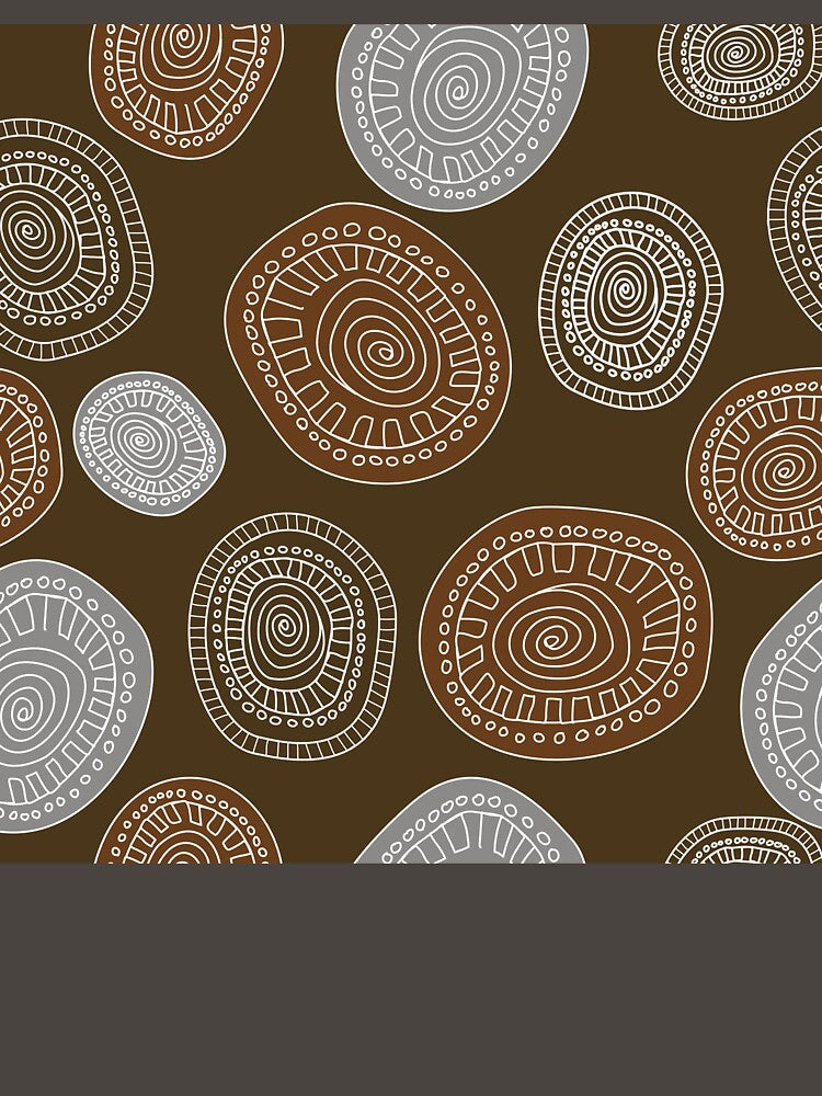 Vintage botanical engraving seamless pattern by Line-Aura