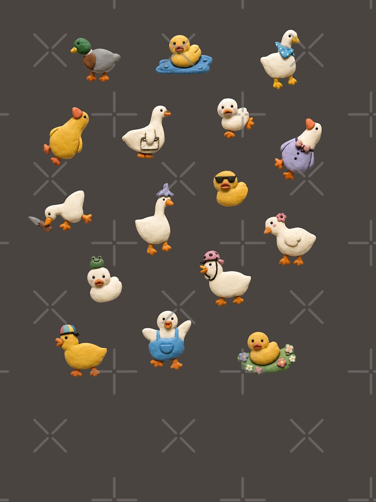 Funny Lazy Duck Sticker | Cute Chill Duck Meme | Relaxing Cartoon Animal | Funny Duck Gift by StickerJas