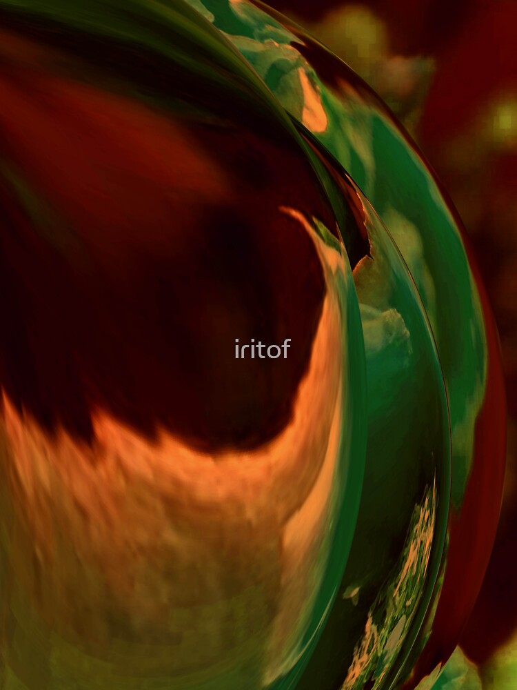 Brown green shades swirl by Iritof by iritof