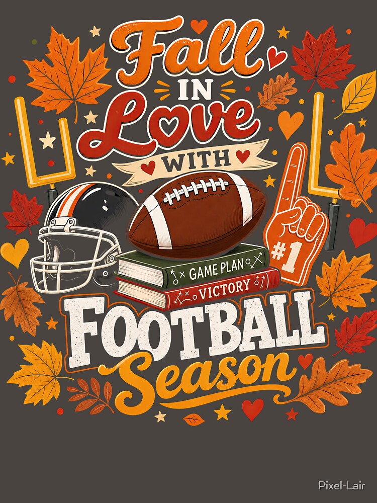 Fall in Love with Football Season by Pixel-Lair