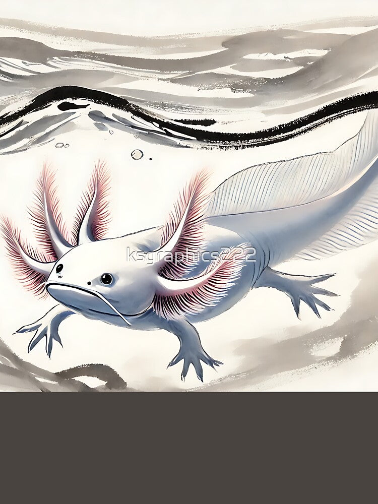 Axolotl Art #129 | Axolotl Lovers by ksgraphics222