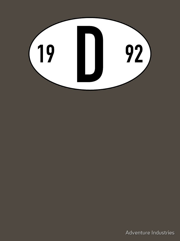 ORIGIN PLATE 1992 by Adventure Industries