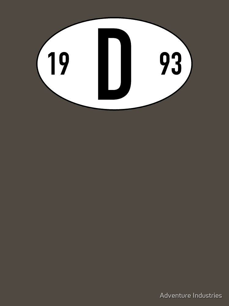 ORIGIN PLATE 1993 by Adventure Industries