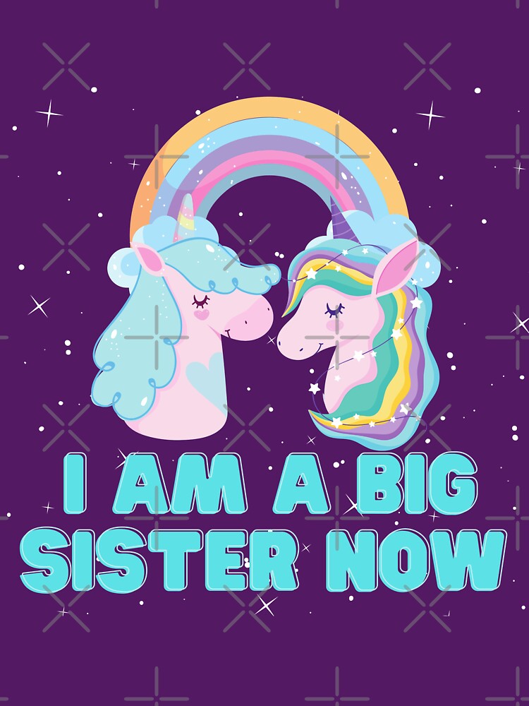 Promoted to be a Big Sister | Pink and Blue Princess and Pony by Highon444