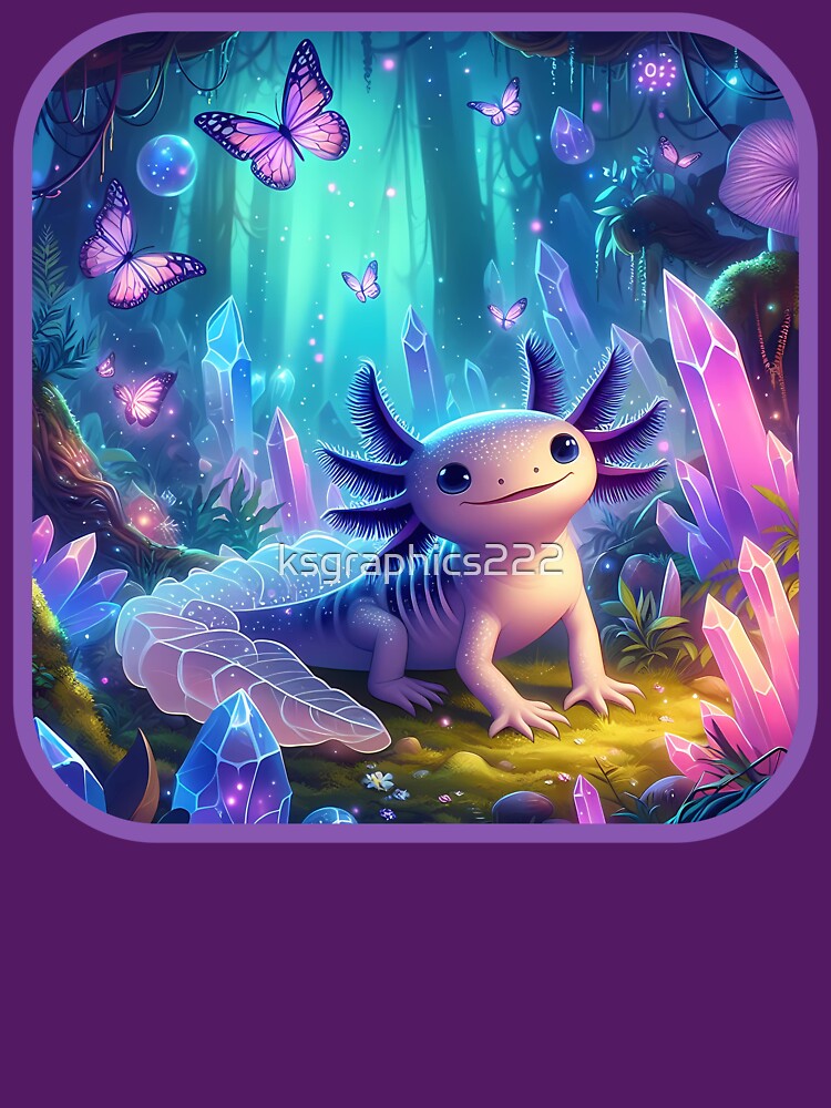 Axolotl Art #54 | Axolotl Lovers by ksgraphics222