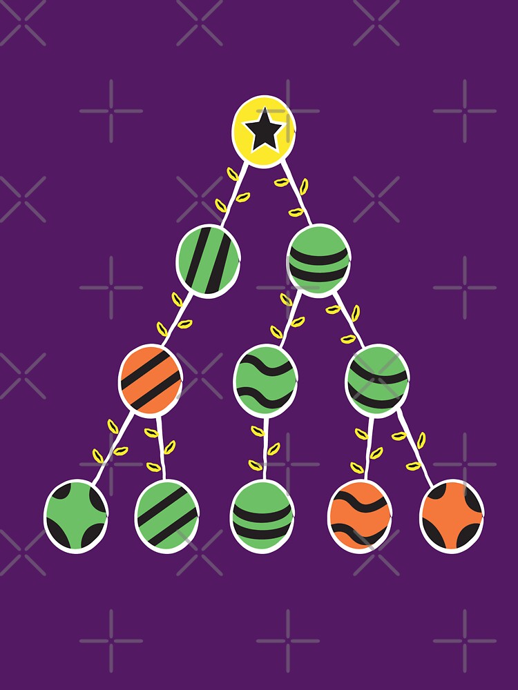 Programmer Christmas Tree - Funny Programming Jokes - Dark Color by Programming Jokes