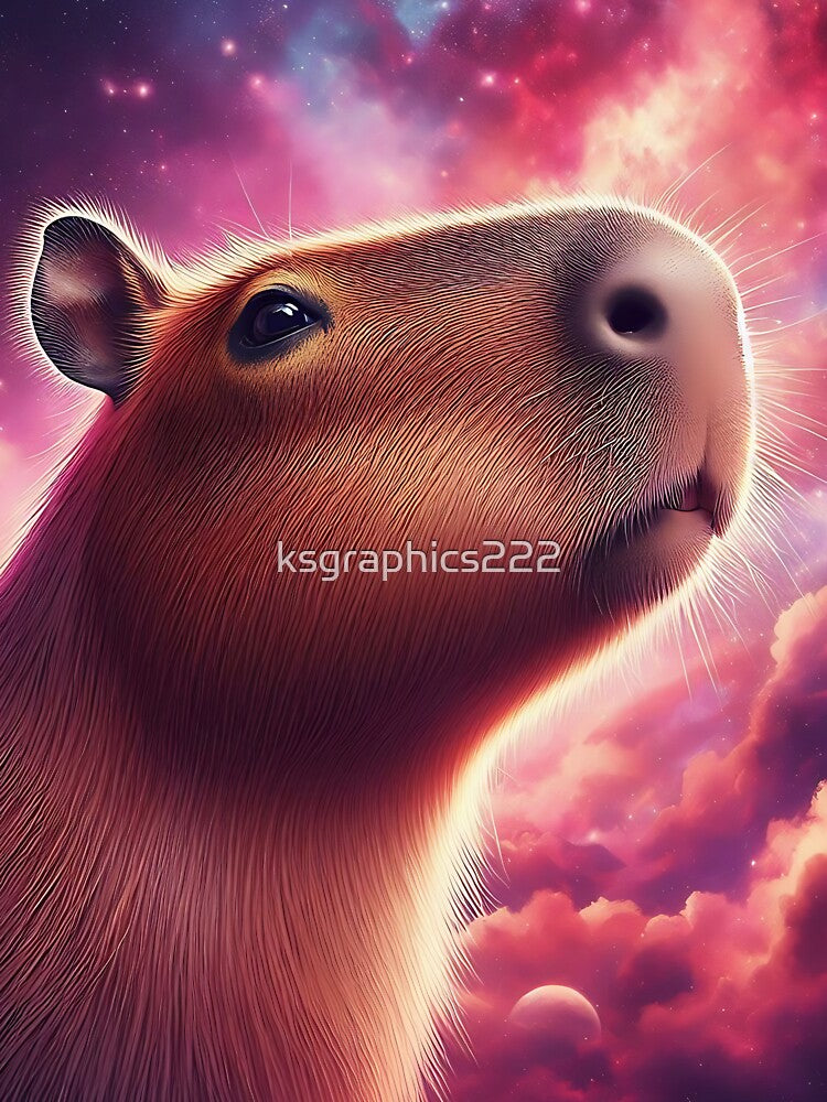 Capybara Art #71 | Capybara Lovers by ksgraphics222