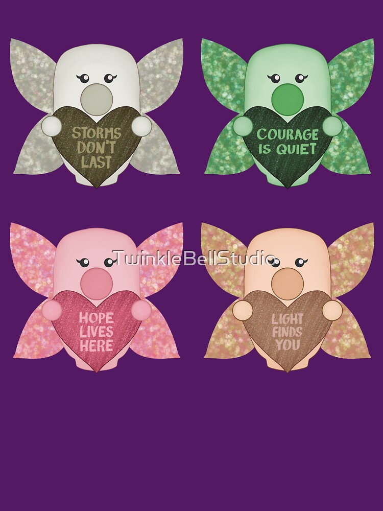 Twinkle Hearts | Gentle Affirmation Fairy Stickers by TwinkleBellStudio