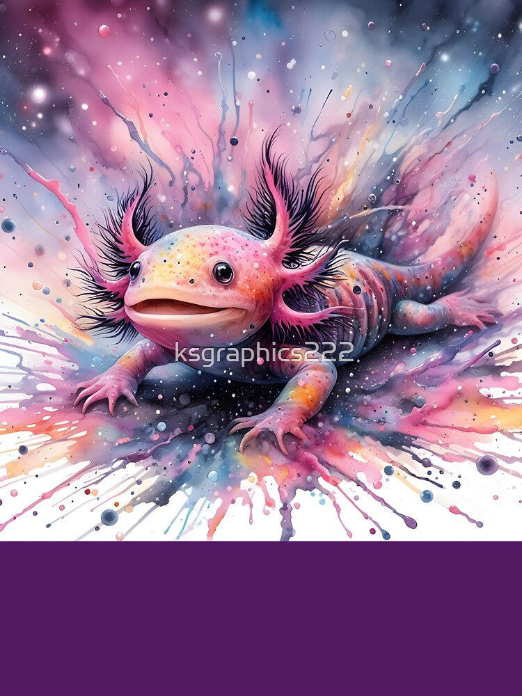 Axolotl Art #112 | Axolotl Lovers by ksgraphics222