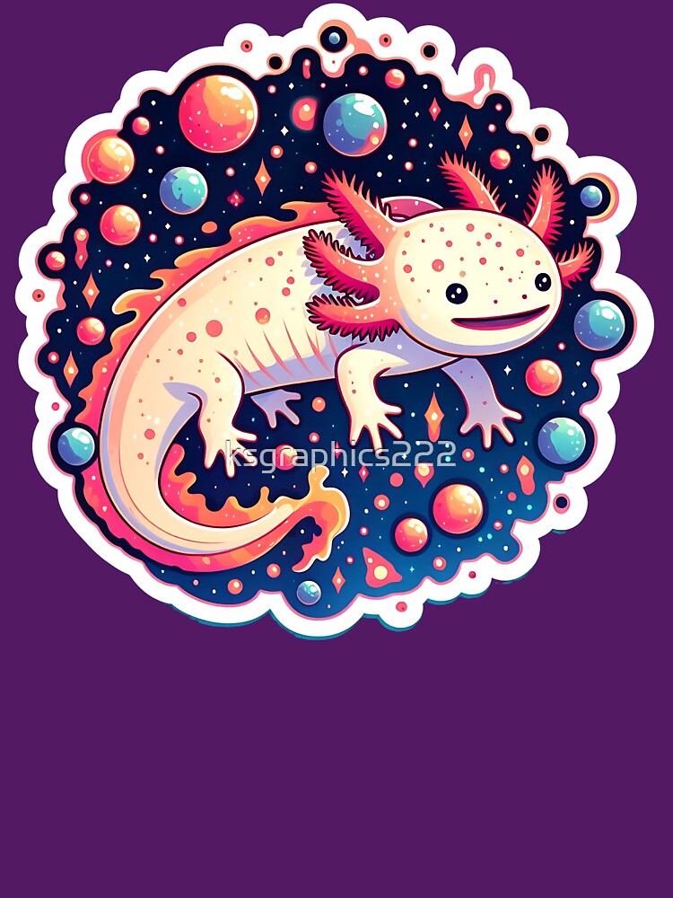 Axolotl Art #155 | Axolotl Lovers by ksgraphics222
