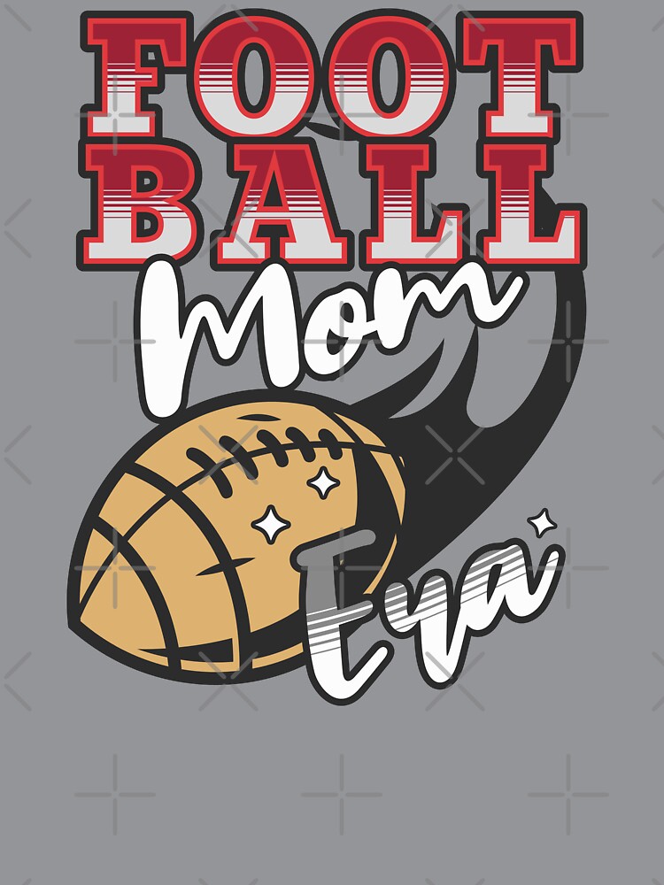 Football mama Gift, sports mom, Football lover by BronikowskiART