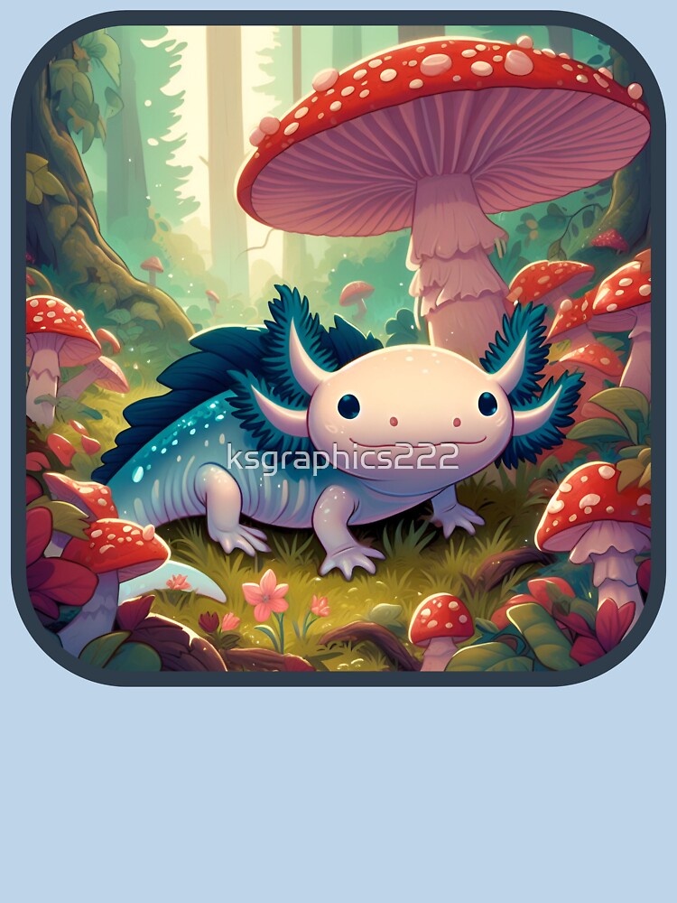 Axolotl Art #53 | Axolotl Lovers by ksgraphics222