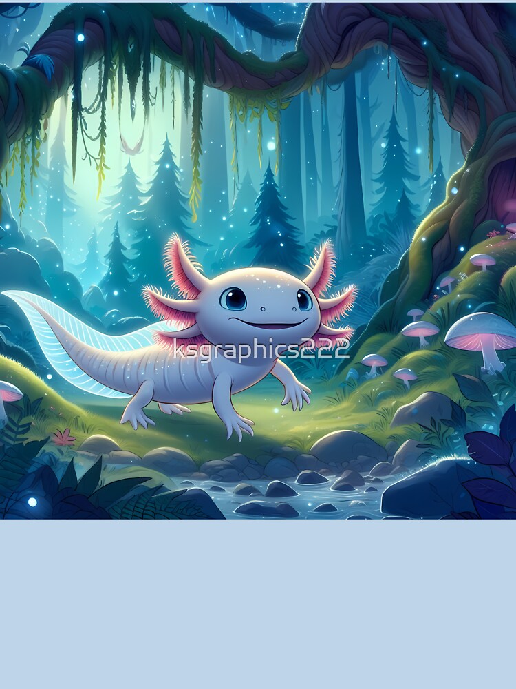 Axolotl Art #77 | Axolotl Lovers by ksgraphics222
