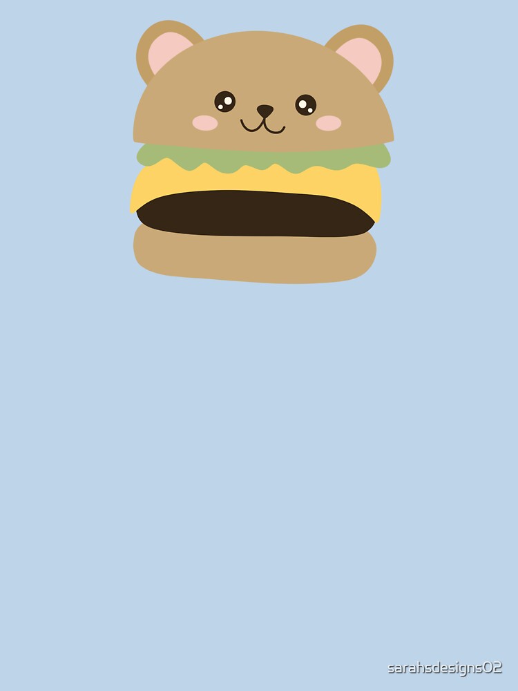 Kawaii Bear Burger by sarahsdesigns02