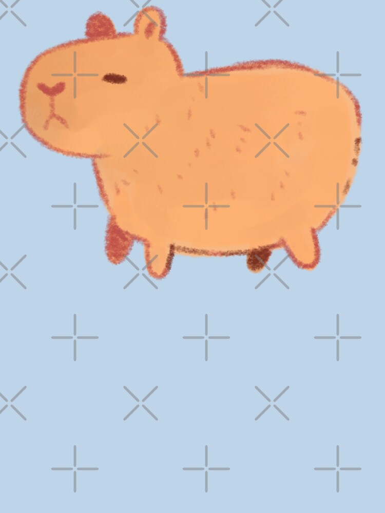 Capybara illustration by Mayarart