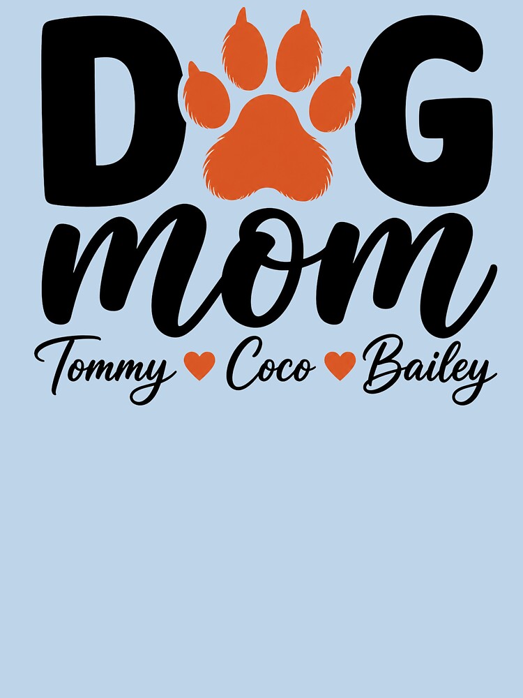 Dog Mom Paw Print | Bold Modern Design by MOCH- ART
