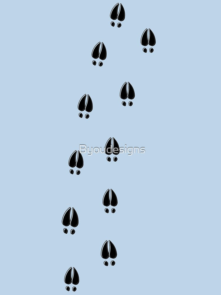 Deer Tracks! by Byoudesigns