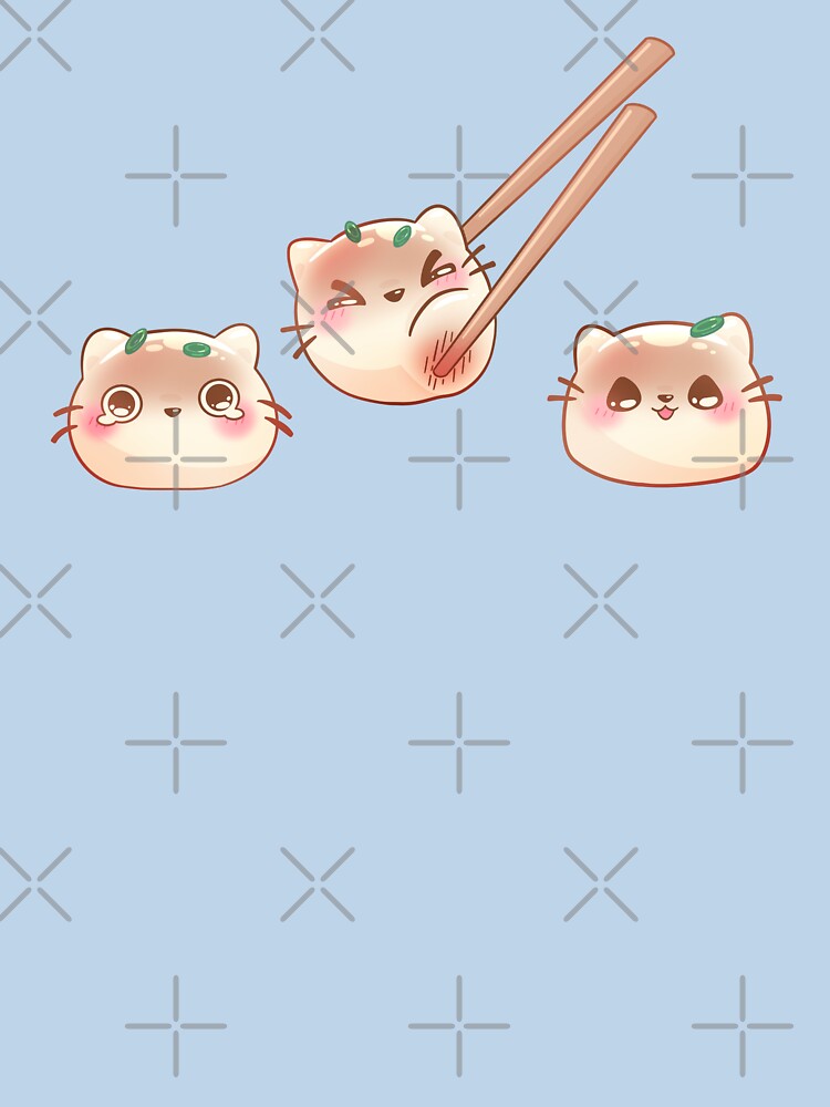 cute cat dumplings by Arty and Awkward