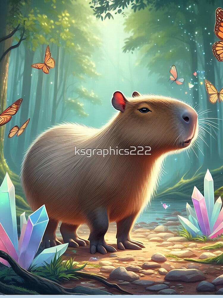 Capybara Art #41 | Capybara Lovers by ksgraphics222