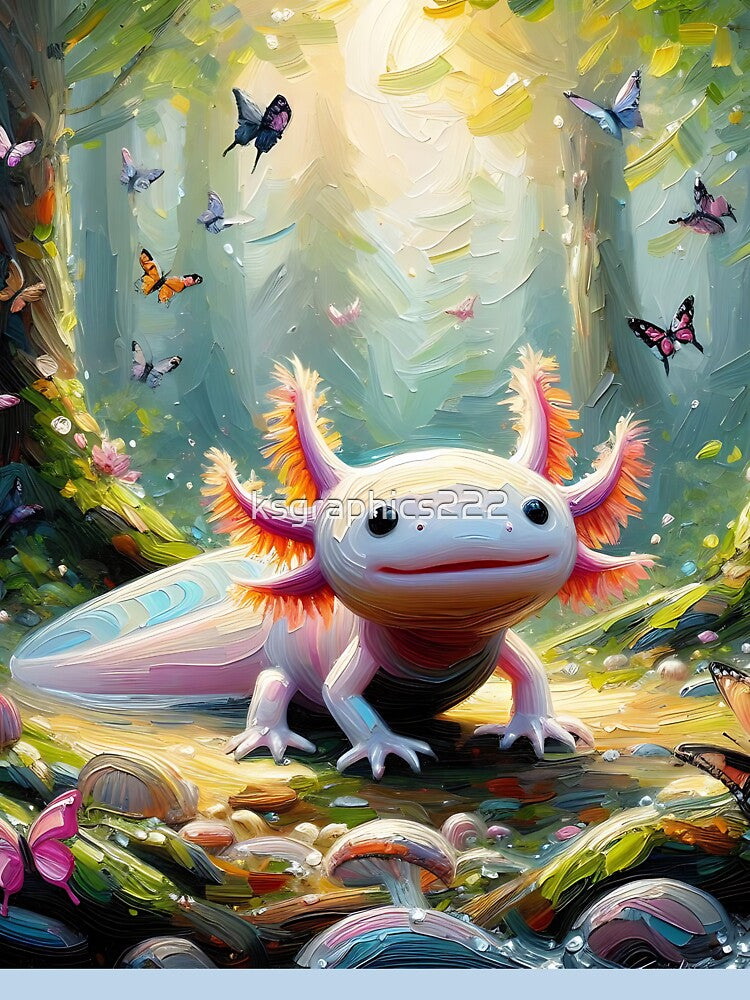 Axolotl Art #178 | Axolotl Lovers by ksgraphics222