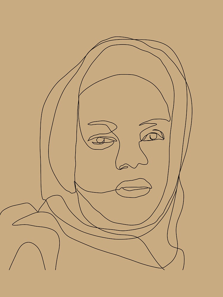 line art woman by designsbymacys