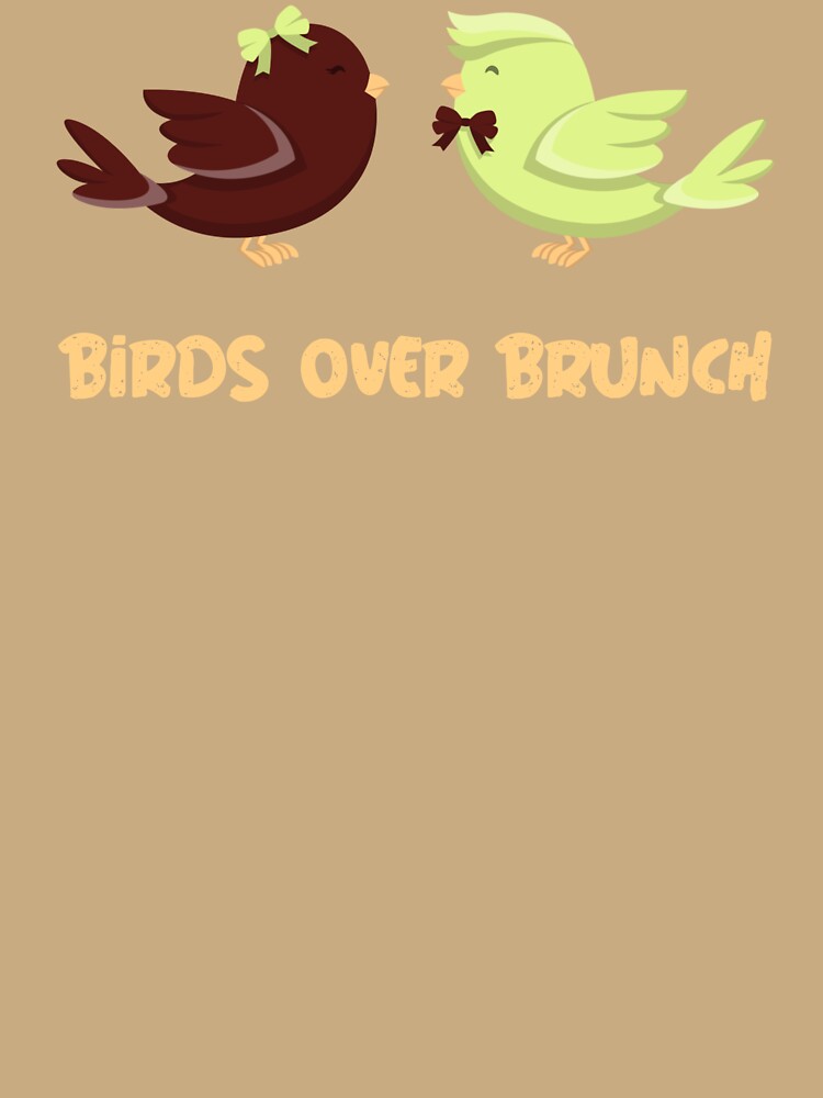 Birds Over Brunch funny Bird Watching Women by Jane Pierce Art