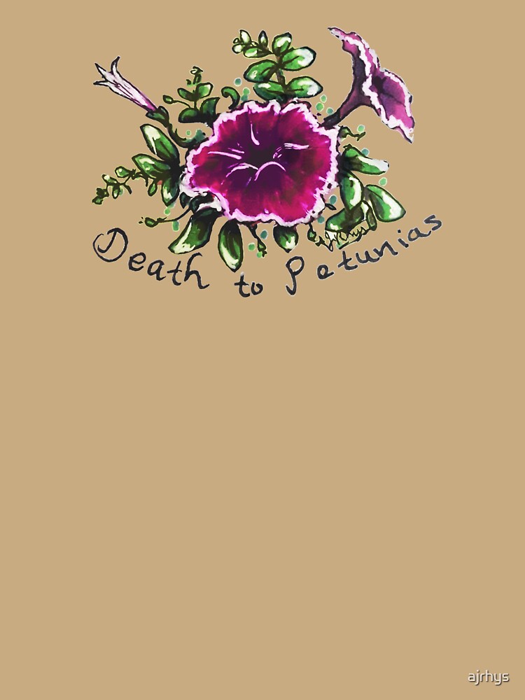 "Death to Pentunias" Floral Design in Honor of the Stickiest Creepiest Flower in the World by ajrhys