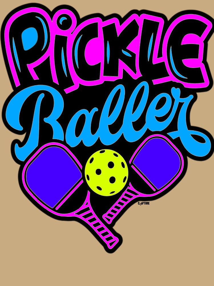 Pickleballer by Capturetees