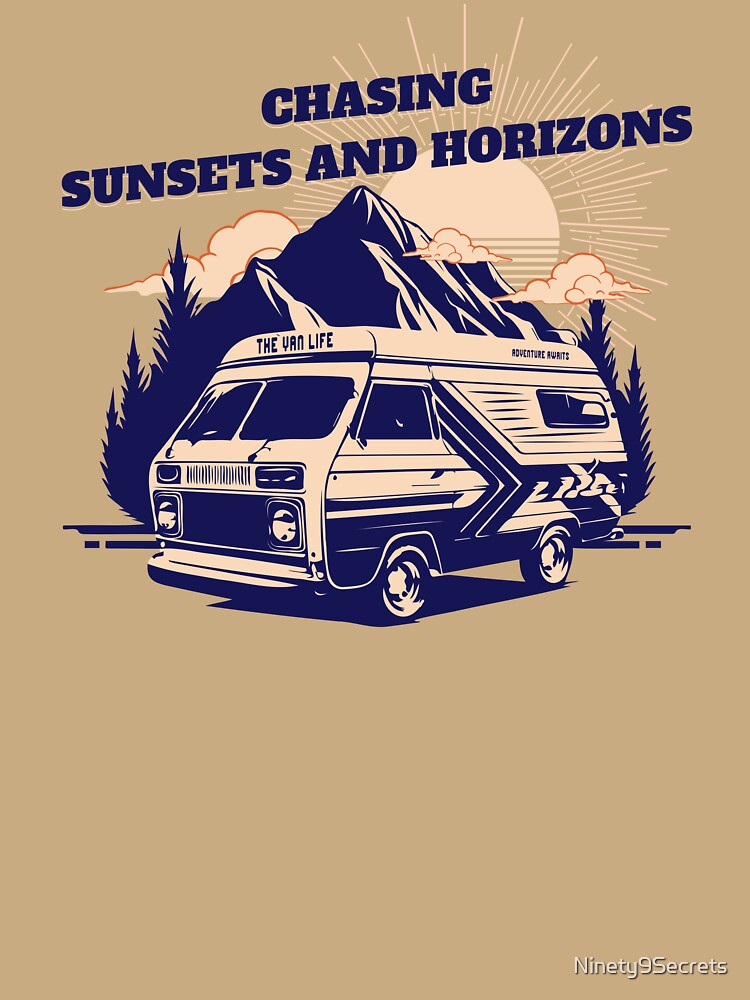 Chasing Sunsets And Horizons Van Life by Ninety9Secrets