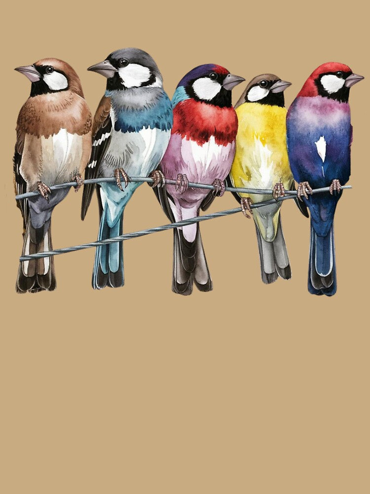 my colorful birds by leenasobky14