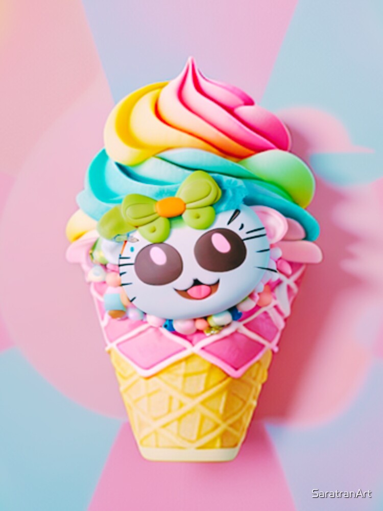 Kitty Cone by SaratranArt