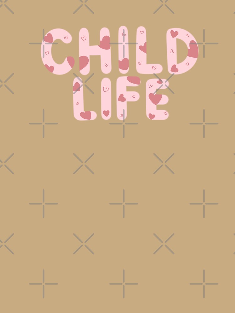 CHILD LIFE - pink hearts by Tia Blodgett