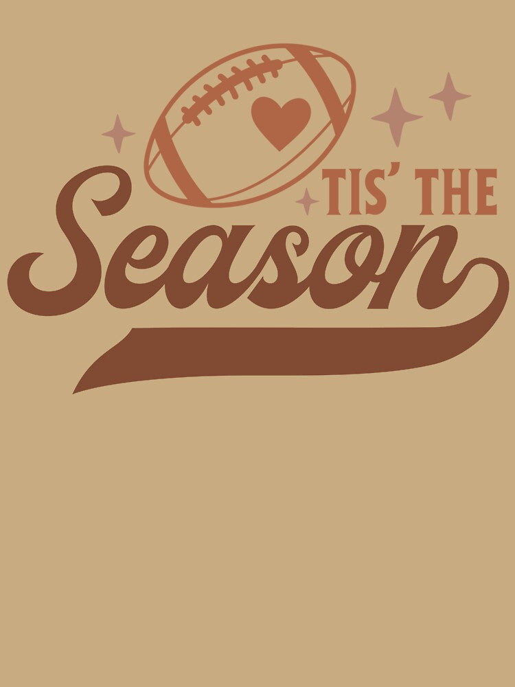 Tis The Season Football Touchdown Quarterback by ArtMeetsPizza