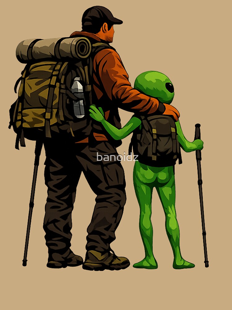 Alien and the Hiker by banoidz