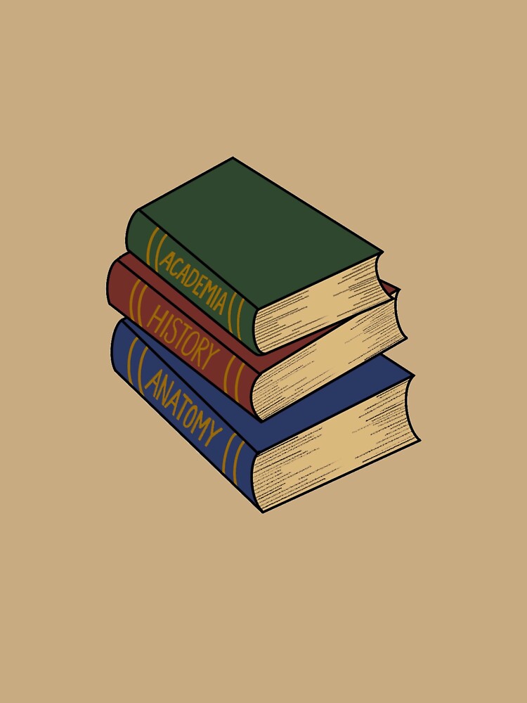 Copy of Dark Academia Stack of Books by easears