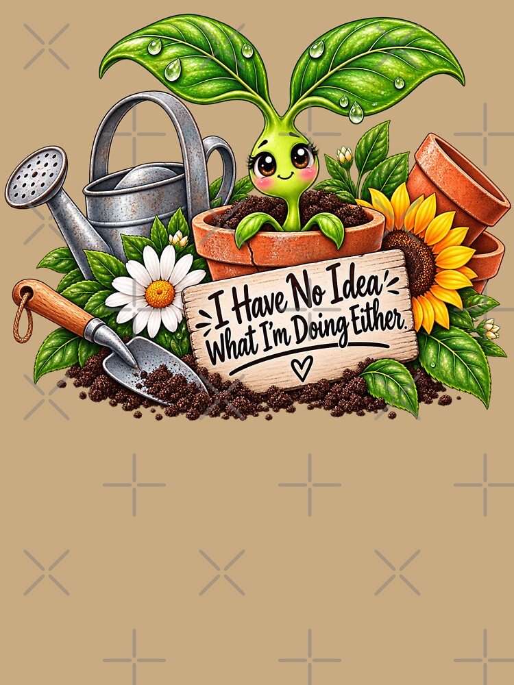Sprout I Have No Idea What I'm Doing by Julie Leisure Gardening