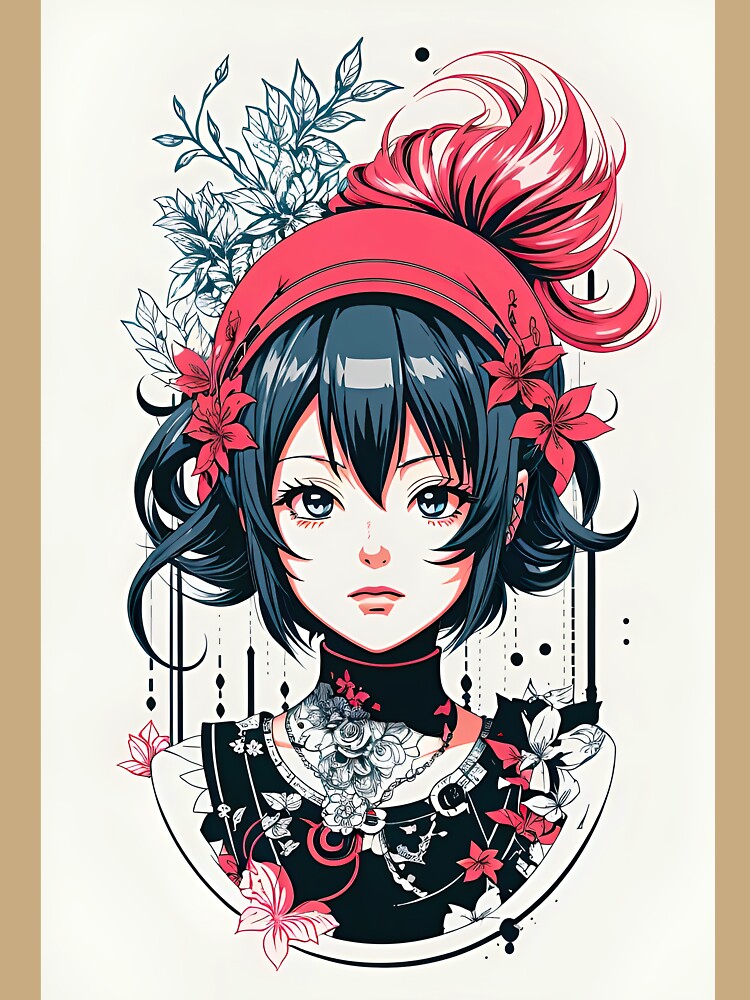 Anime Fashionista Girl by bobbi-gyre
