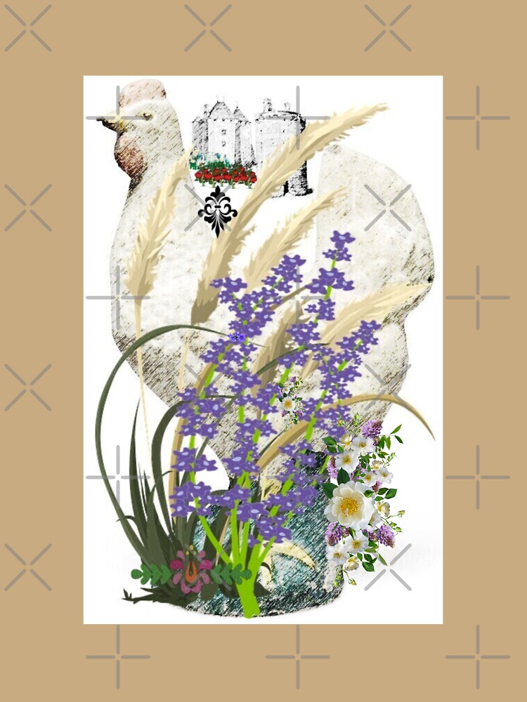 Provence Hen Lavender Decor by Aquila Light Pictures