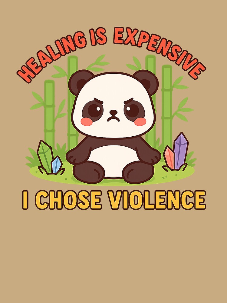 Angry Healing Panda by RestAndRage