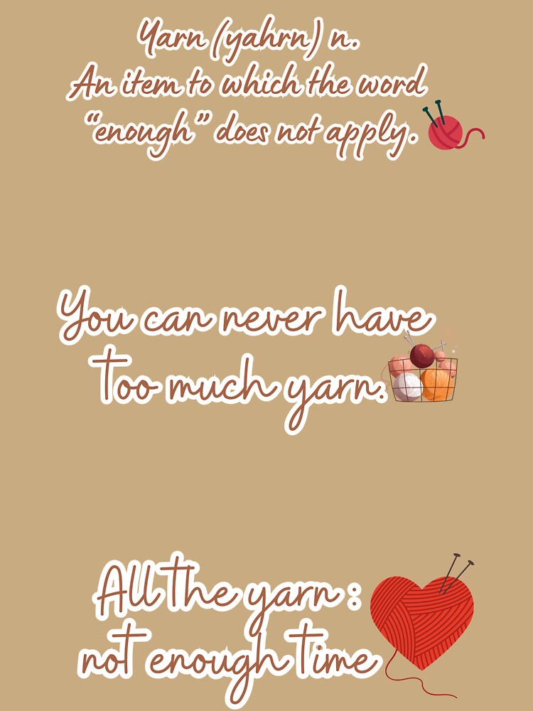 Funny Knitting Quotes Sticker Set by DiverseDazzle