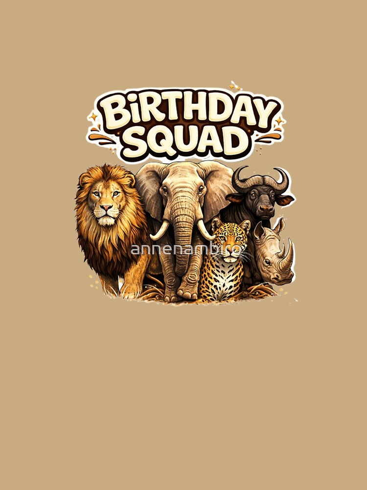 Birthday Squad Safari with the big Five by annenambiro