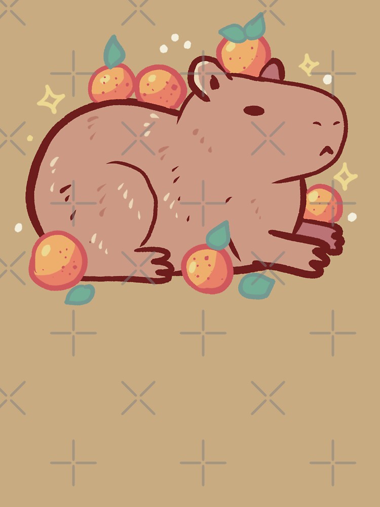 Capybara oranges by Artofmayara